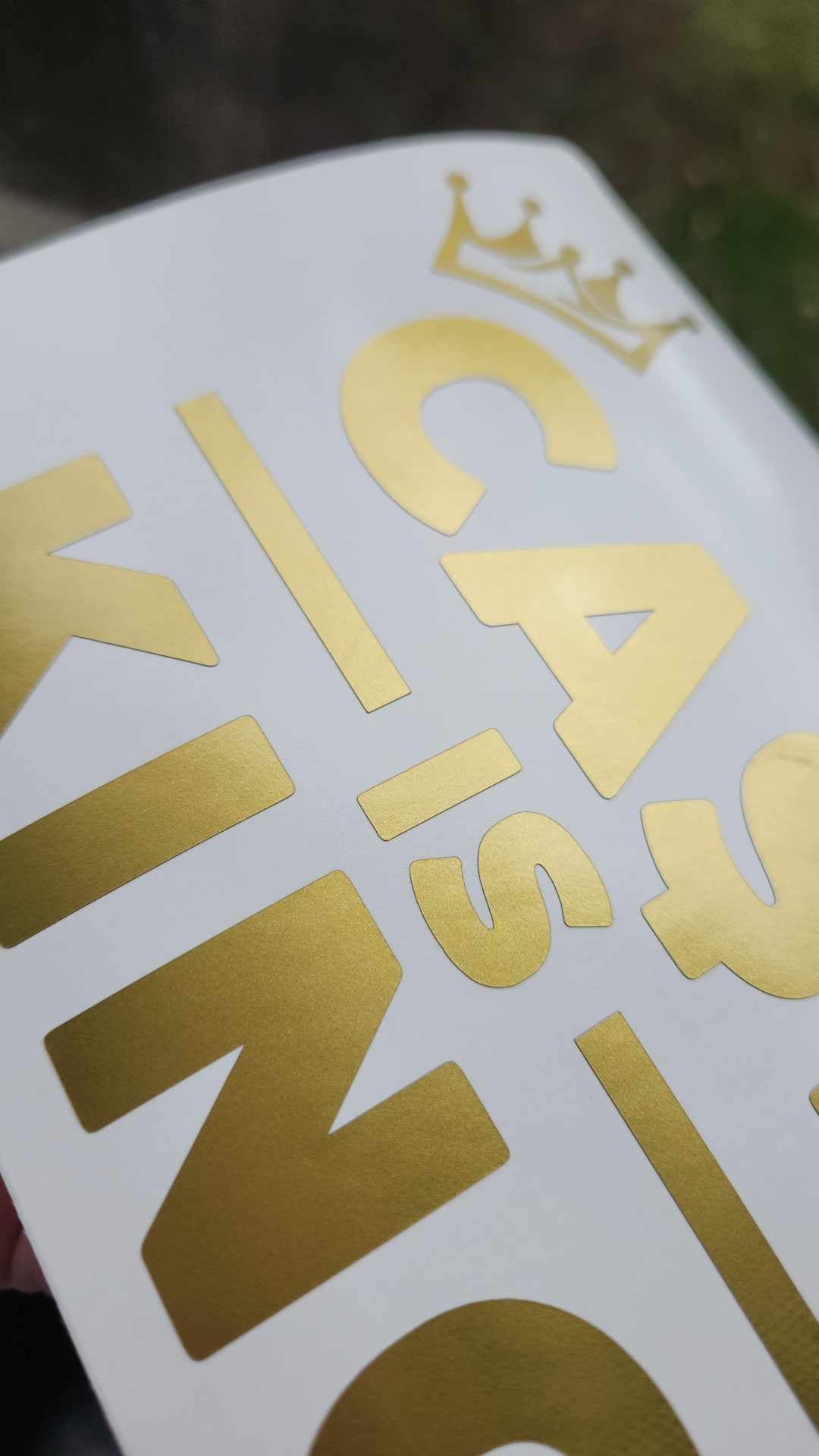 Cash is King vinyl decal/sticker