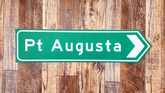 Australian Town /City Corflute Sign