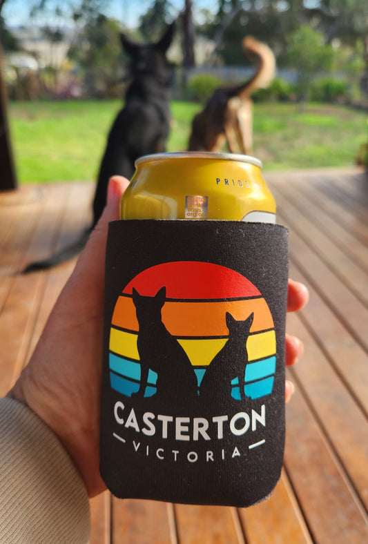 Kelpie Casterton stubby holder / can cooler
