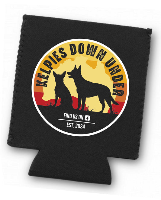 Kelpies Down Under (KDU) Foldable Stubby Holder