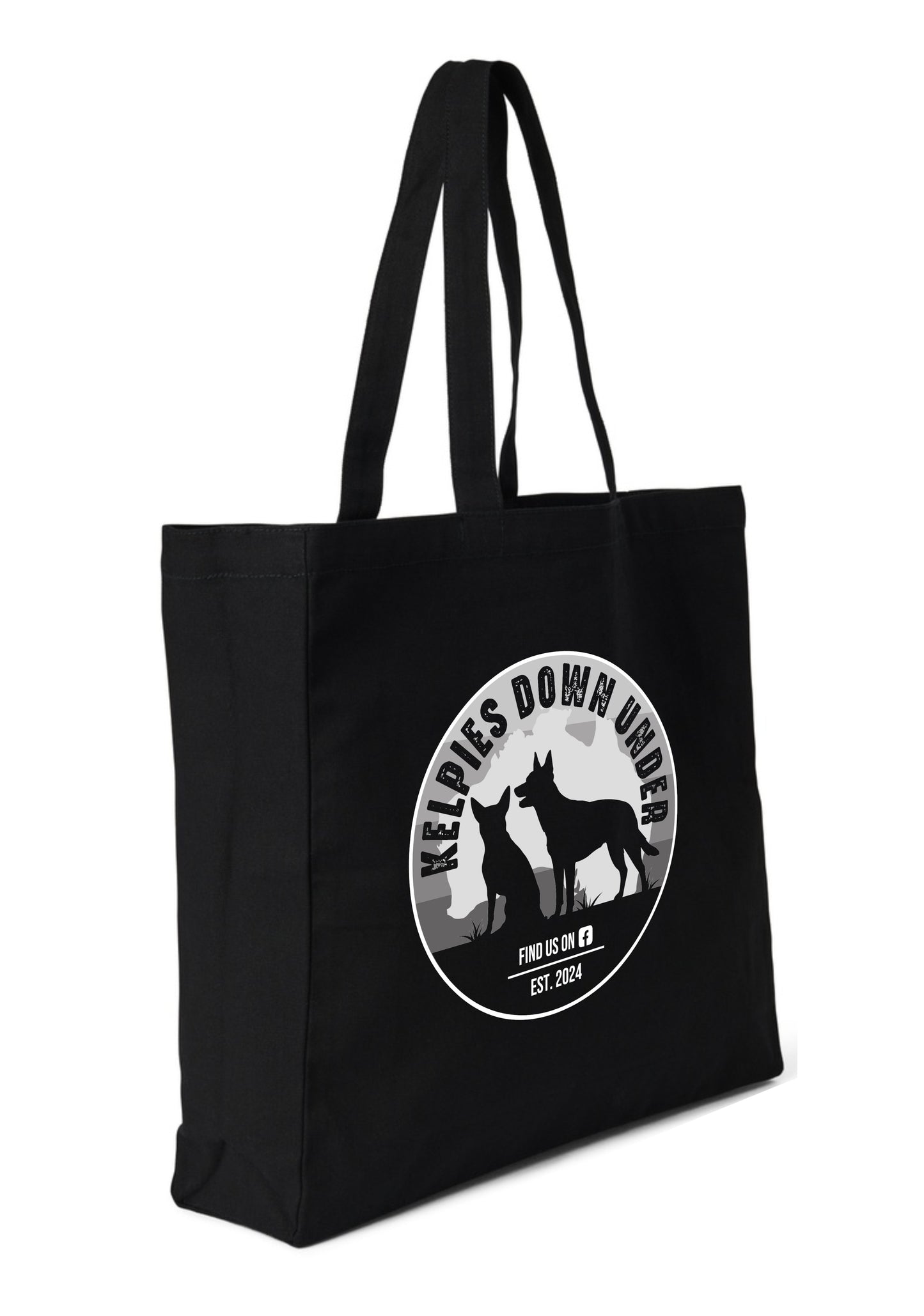 Kelpies Down Under (KDU) Heavy Duty Canvas Tote Bag