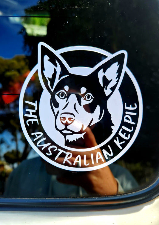 Australian Kelpie Decal